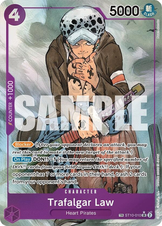 Image for Trafalgar Law (010) (TR) (ST10-010) (OP07) - One Piece Card Game