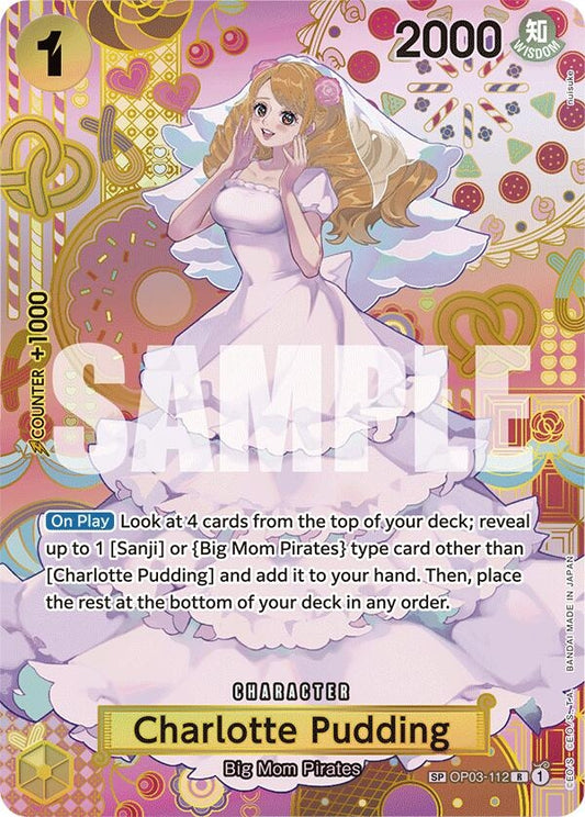 Image for Charlotte Pudding (SP) (OP03-112) (OP08) - One Piece Card Game