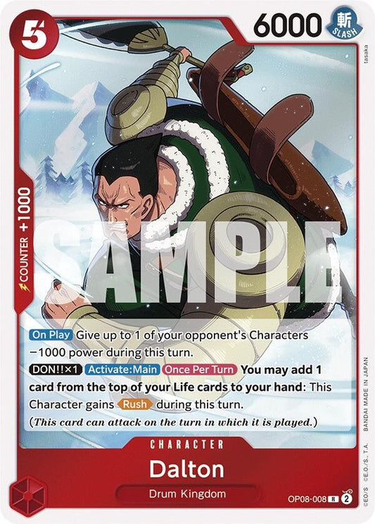 Image for Dalton (OP08-008) (OP08) - One Piece Card Game