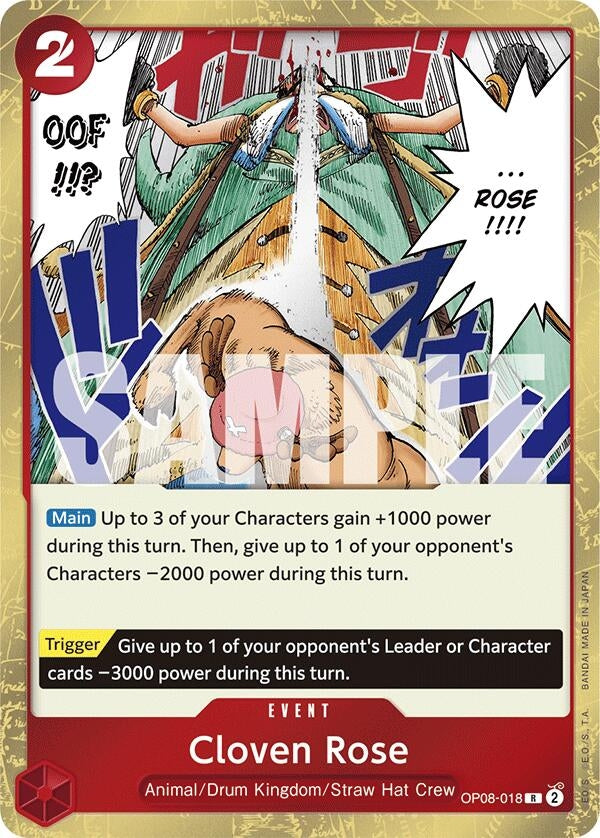 Image for Cloven Rose (OP08-018) (OP08) - One Piece Card Game