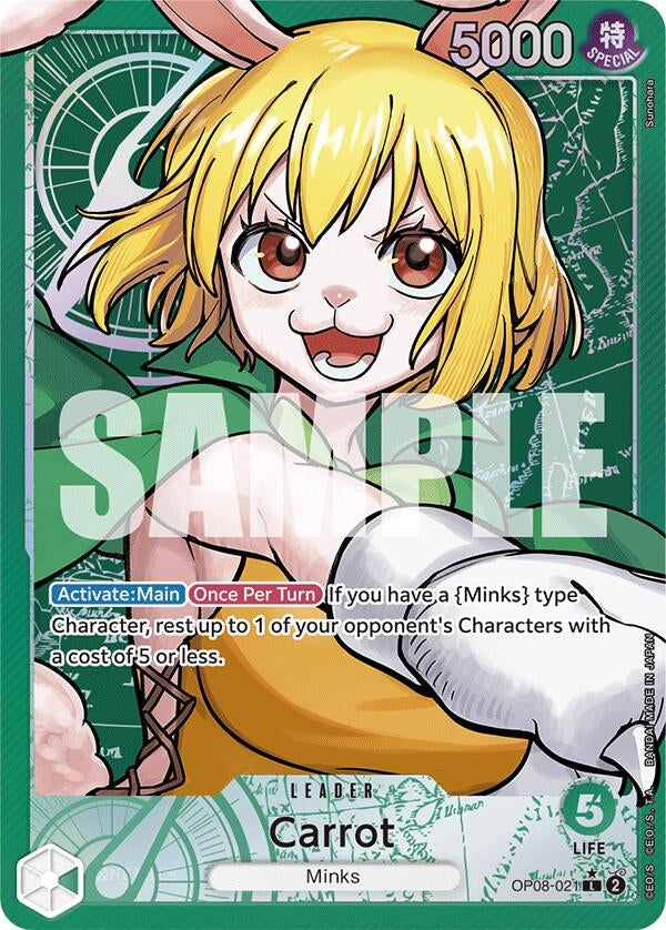 Image for Carrot (021) (Parallel) (OP08-021) (OP08) - One Piece Card Game
