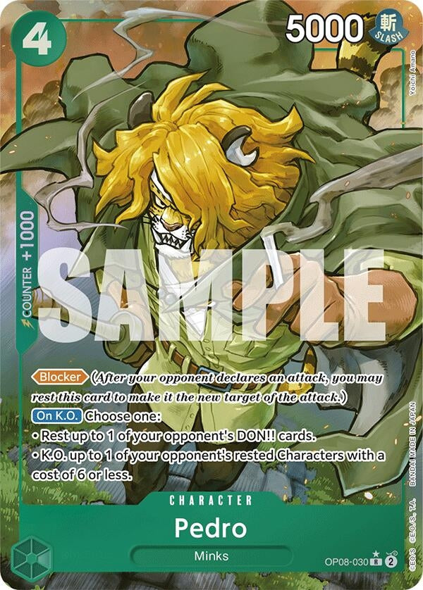 Image for Pedro (Parallel) (OP08-030) (OP08) - One Piece Card Game