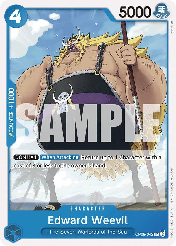 Image for Edward Weevil (OP08-042) (OP08) - One Piece Card Game