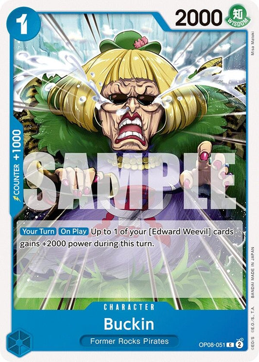 Image for Buckin (OP08-051) (OP08) - One Piece Card Game