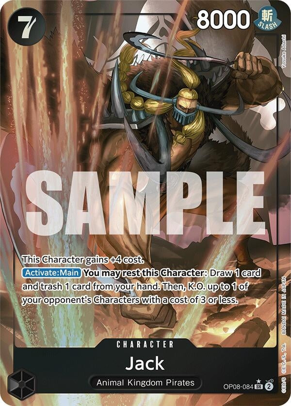 Image for Jack (Parallel) (OP08-084) (OP08) - One Piece Card Game