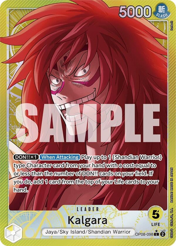 Image for Kalgara (098) (Parallel) (OP08-098) (OP08) - One Piece Card Game