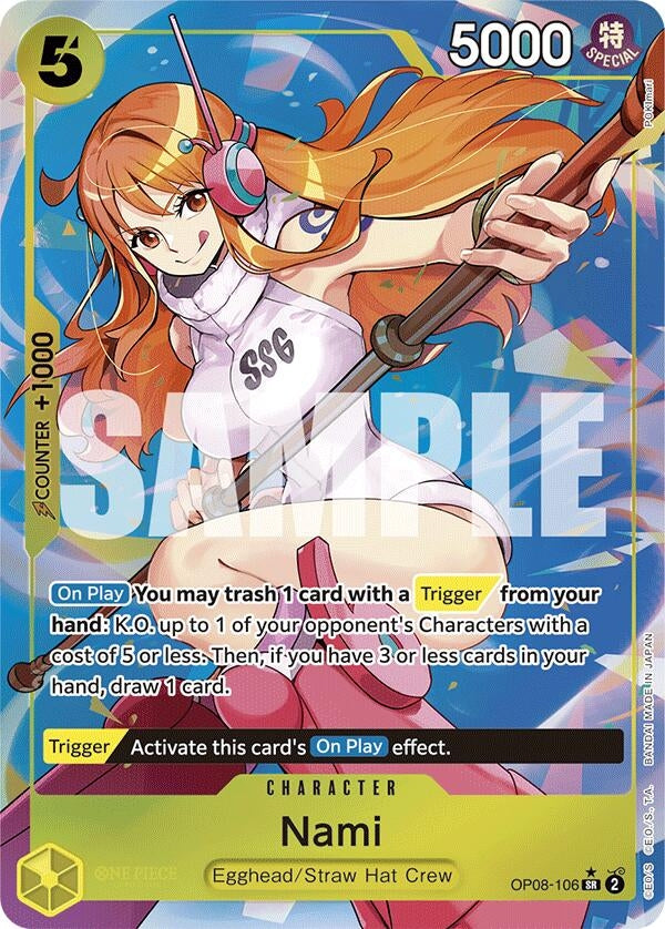 Image for Nami (Parallel) (OP08-106) (OP08) - One Piece Card Game