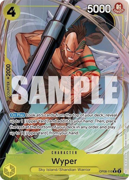 Image for Wyper (Parallel) (OP08-110) (OP08) - One Piece Card Game