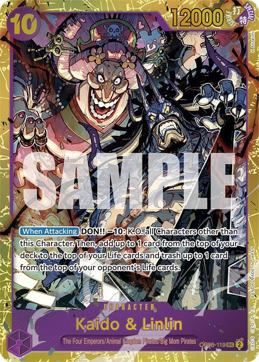 Image for Kaido & Linlin (OP08-119) (OP08) - One Piece Card Game