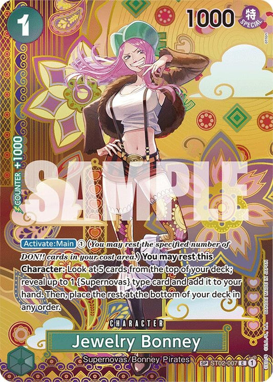 Image for Jewelry Bonney (SP) (ST02-007) (OP08) - One Piece Card Game