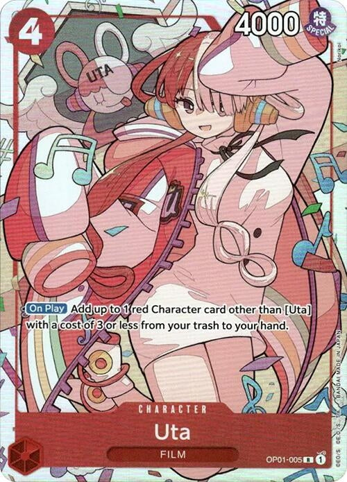 Image for Uta - OP01-005 (Premium Card Collection -Uta-) (OP01-005) (OP-PR) - One Piece Card Game