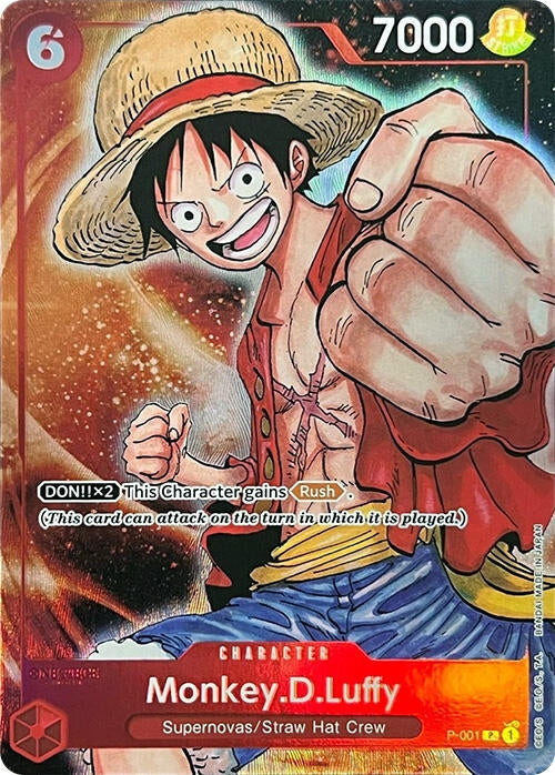 Image for Monkey.D.Luffy (Premium Card Collection -BANDAI CARD GAMES Fest. 23-24 Edition-) (P-001) (OP-PR) - One Piece Card Game