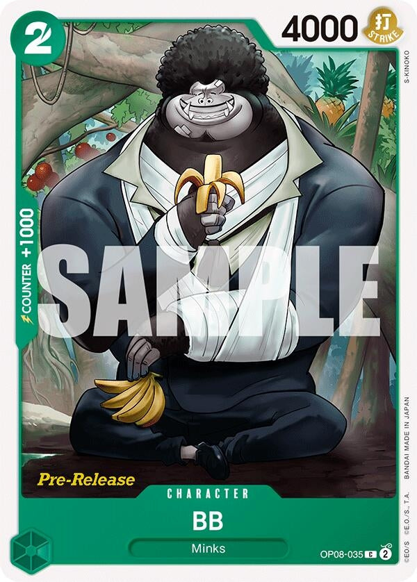 Image for BB (OP08-035) (OP08 PRE) - One Piece Card Game