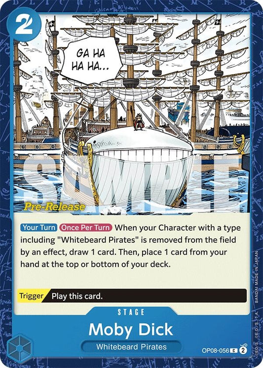 Image for Moby Dick (OP08-056) (OP08 PRE) - One Piece Card Game