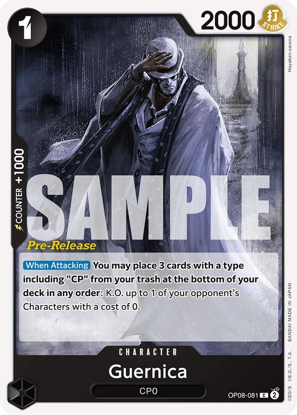 Image for Guernica (OP08-081) (OP08 PRE) - One Piece Card Game