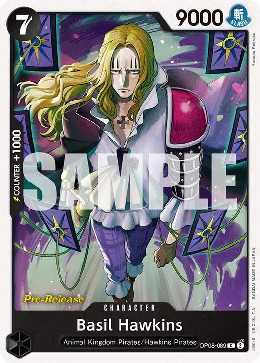 Image for Basil Hawkins (OP08-089) (OP08 PRE) - One Piece Card Game