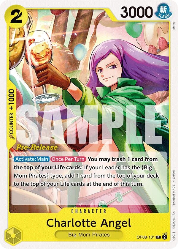 Image for Charlotte Angel (OP08-101) (OP08 PRE) - One Piece Card Game