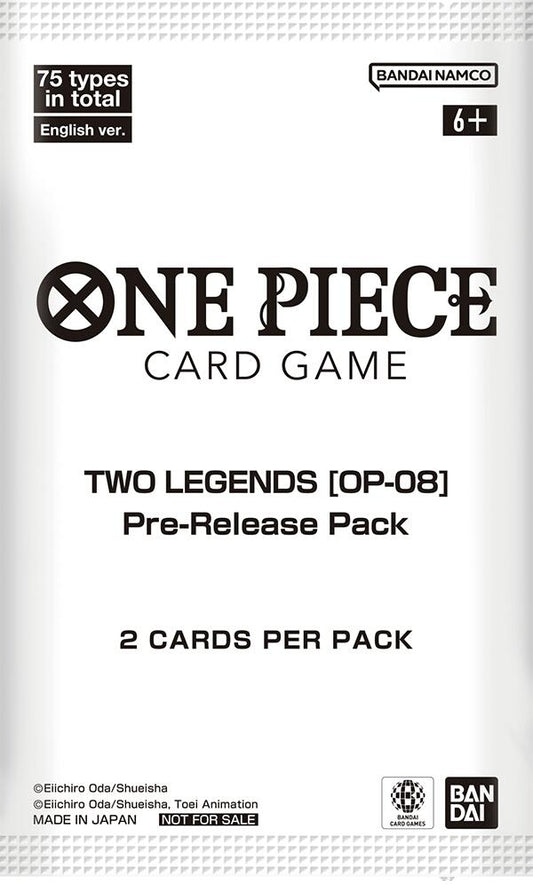 Image for Two Legends - Pre-Release Pack - One Piece Card Game