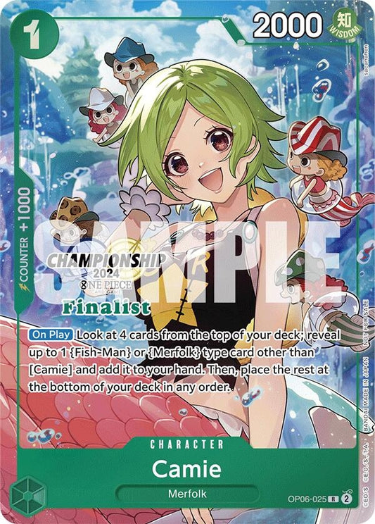 Image for Camie (Championship 2024 Finalist Card Set) (OP06-025) (OP-PR) - One Piece Card Game