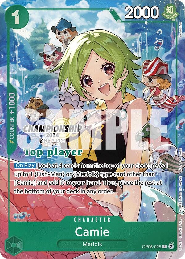 Image for Camie (Championship 2024 Top Player Pack) (OP06-025) (OP-PR) - One Piece Card Game