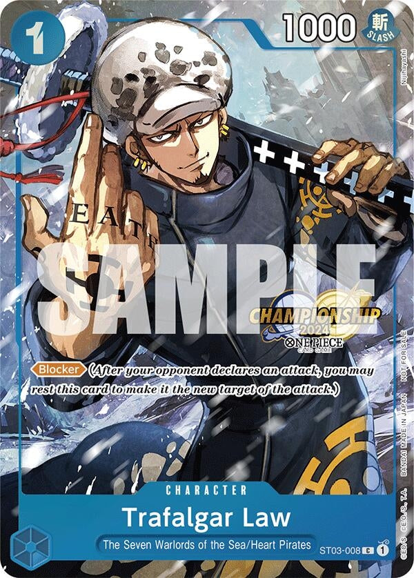 Image for Trafalgar Law - ST03-008 (CS 2024 Event Pack) (ST03-008) (OP-PR) - One Piece Card Game