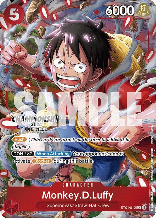 Image for Monkey.D.Luffy (CS 2024 Celebration Pack) (ST01-012) (OP-PR) - One Piece Card Game