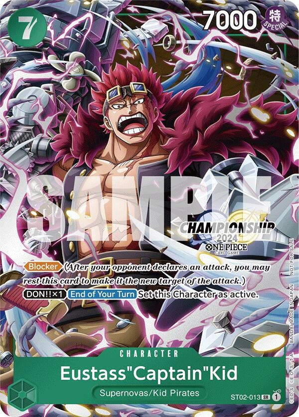 Image for Eustass"Captain"Kid (CS 2024 Celebration Pack) (ST02-013) (OP-PR) - One Piece Card Game