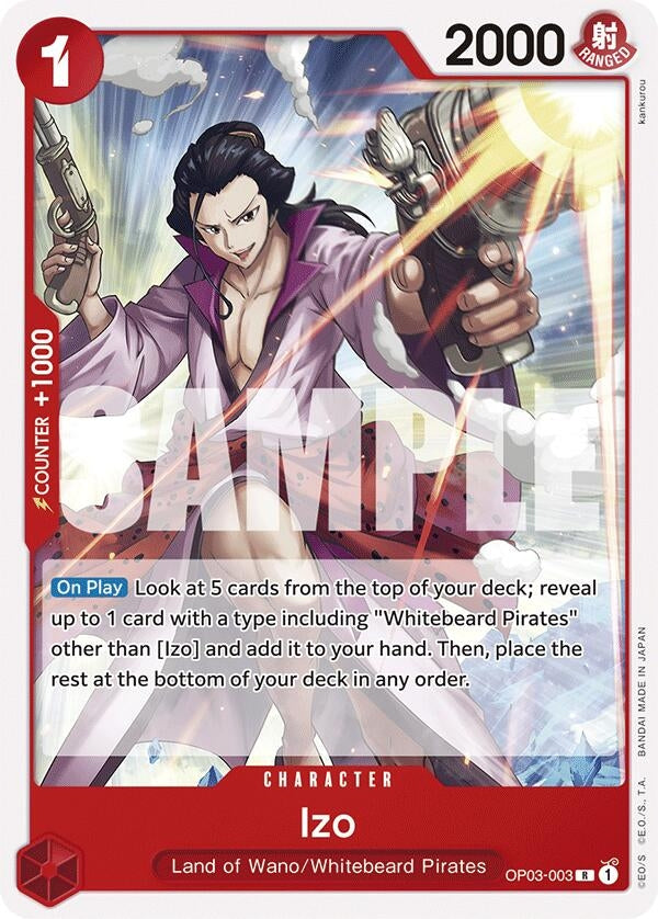 Image for Izo (OP03-003) (ST-15) - One Piece Card Game