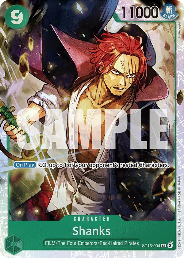 Image for Shanks (ST16-004) (ST-16) - One Piece Card Game
