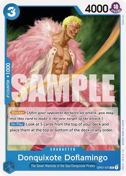 Image for Donquixote Doflamingo (OP01-073) (OP01-073) (ST-17) - One Piece Card Game