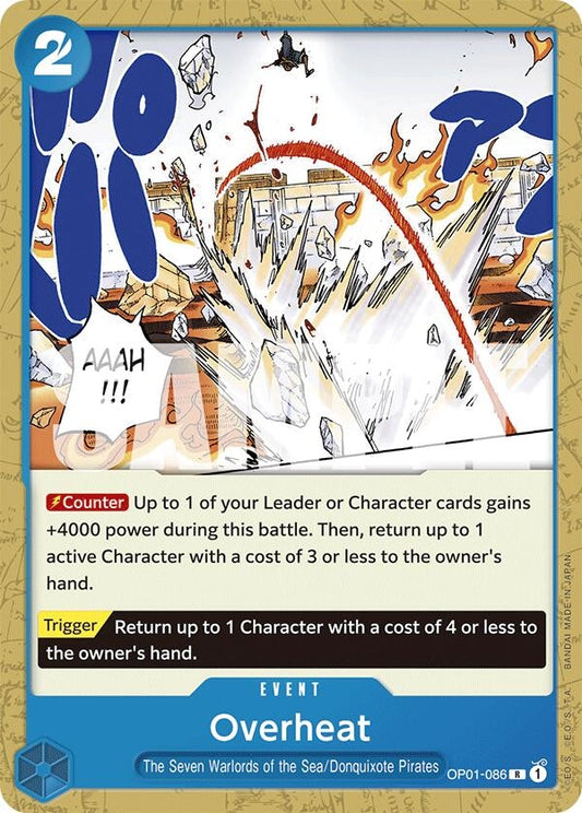 Image for Overheat (1086) (ST-17) - One Piece Card Game