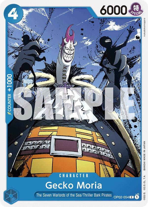Image for Gecko Moria (OP02-054) (OP02-054) (ST-17) - One Piece Card Game