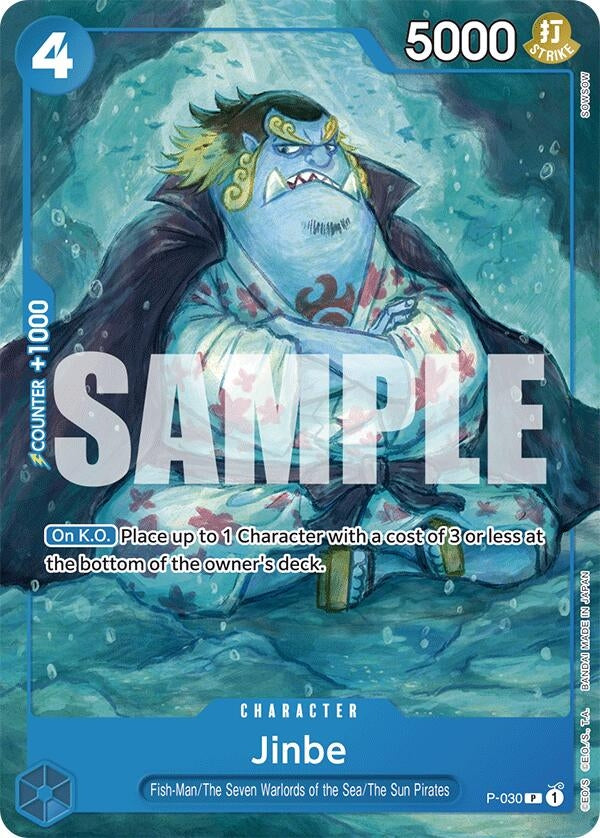 Image for Jinbe (P-030) (ST-17) - One Piece Card Game