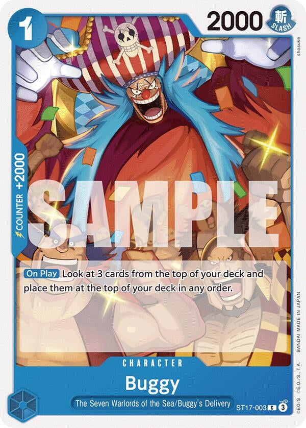 Image for Buggy (ST17-003) (ST-17) - One Piece Card Game