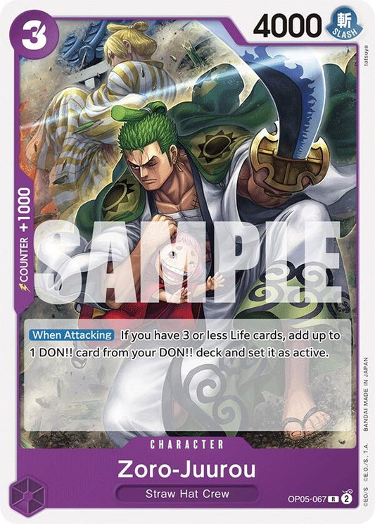 Image for Zoro-Juurou (OP05-067) (OP05-067) (ST-18) - One Piece Card Game
