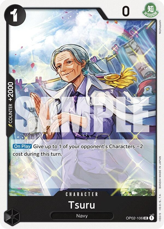 Image for Tsuru (OP02-106) (ST-19) - One Piece Card Game