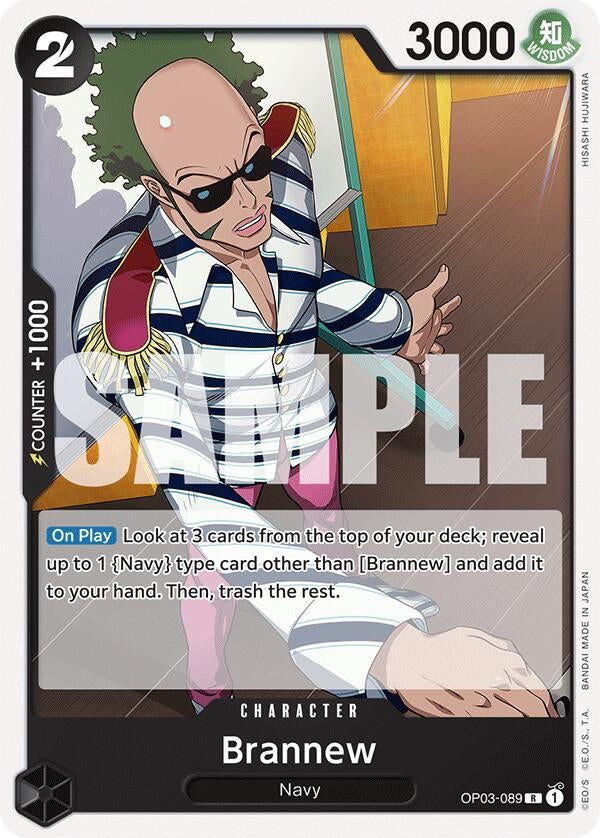 Image for Brannew (OP03-089) (ST-19) - One Piece Card Game
