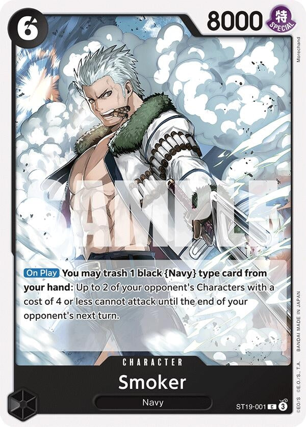 Image for Smoker (ST19-001) (ST19-001) (ST-19) - One Piece Card Game