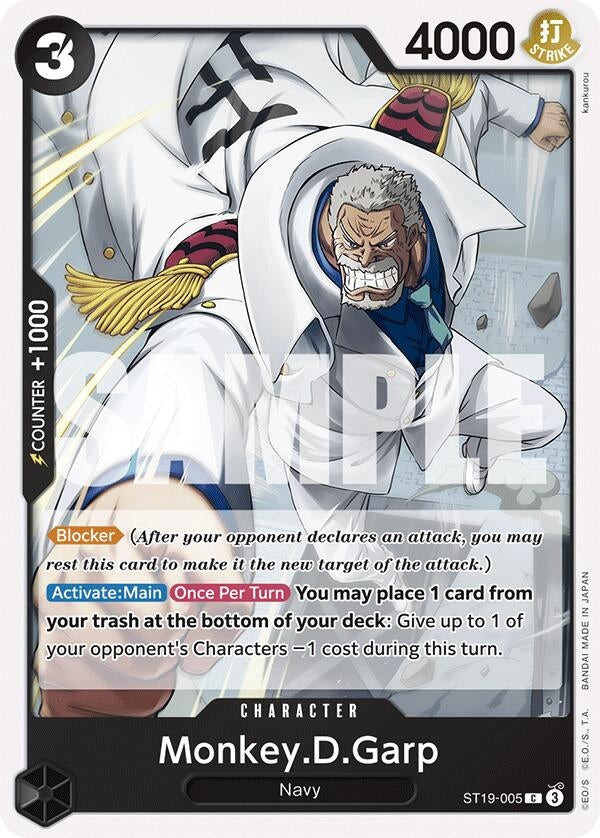 Image for Monkey.D.Garp (ST19-005) (ST-19) - One Piece Card Game
