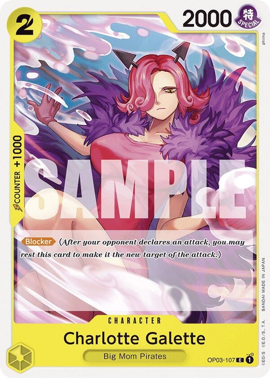 Image for Charlotte Galette (OP03-107) (ST-20) - One Piece Card Game