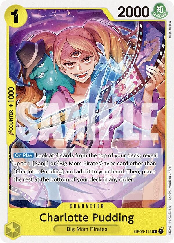 Image for Charlotte Pudding (OP03-112) (OP03-112) (ST-20) - One Piece Card Game