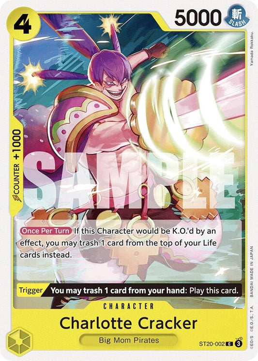 Image for Charlotte Cracker (ST20-002) (ST-20) - One Piece Card Game