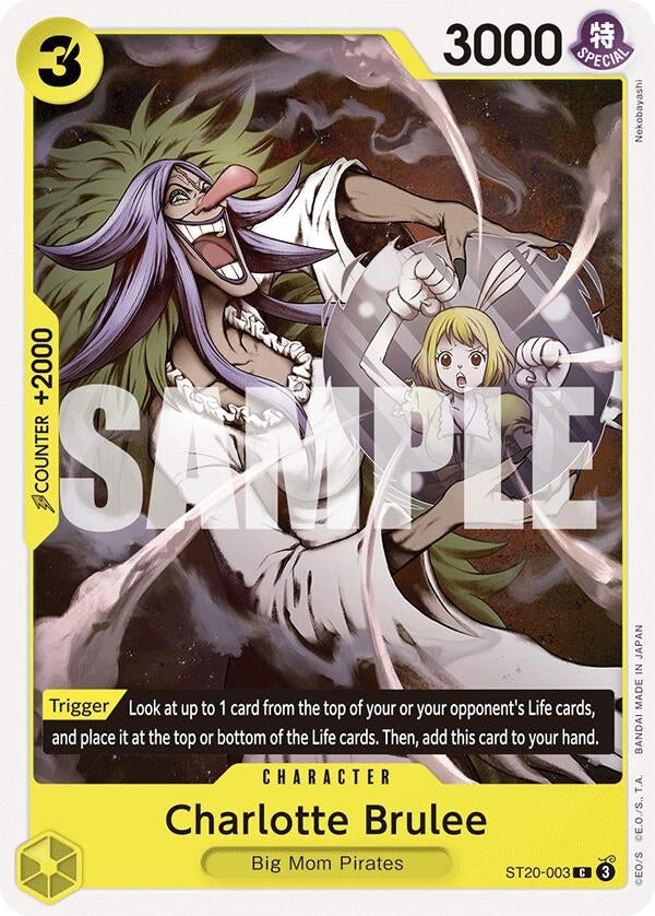 Image for Charlotte Brulee (ST20-003) (ST-20) - One Piece Card Game