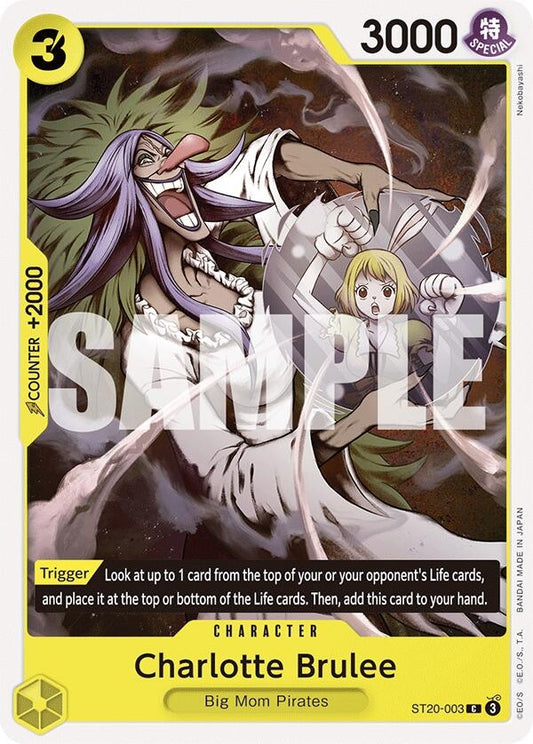 Image for Charlotte Brulee (ST20-003) (ST-20) - One Piece Card Game