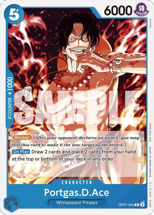 Image for Portgas.D.Ace (Tournament Pack 2024 Oct.-Dec.) (OP07-053) (OP-PR) - One Piece Card Game