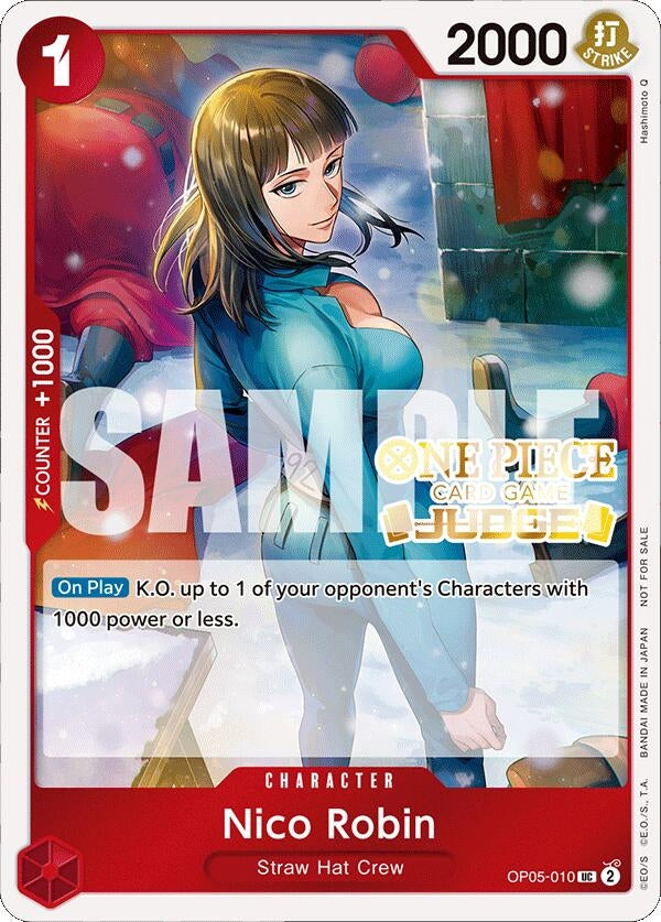 Image for Nico Robin (Judge Pack Vol. 4) (OP05-010) (OP-PR) - One Piece Card Game