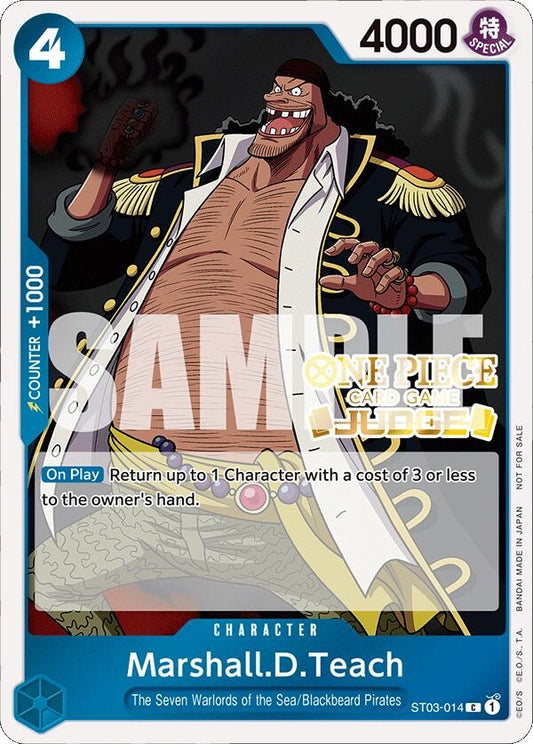 Image for Marshall.D.Teach (Judge Pack Vol. 4) (ST03-014) (OP-PR) - One Piece Card Game