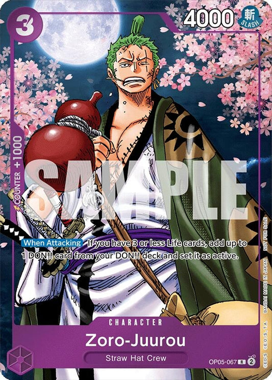 Image for Zoro-Juurou (Event Pack Vol. 5) (OP05-067) (OP-PR) - One Piece Card Game