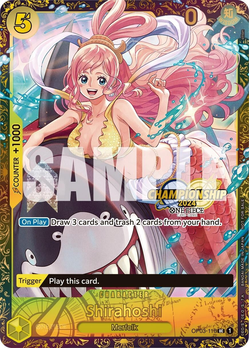 Image for Shirahoshi (October Championship 2024 Online Regional) (OP03-116) (OP-PR) - One Piece Card Game
