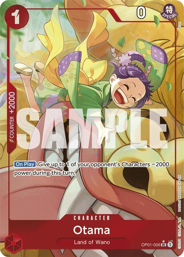 Image for Otama (Alternate Art) (OP01-006) (PRB-01) - One Piece Card Game